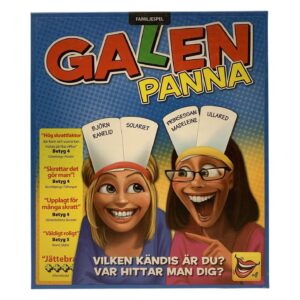 Galen Panna Familjespel Sällskapsspel 200 Kort 5 Pannband Fest Roligt