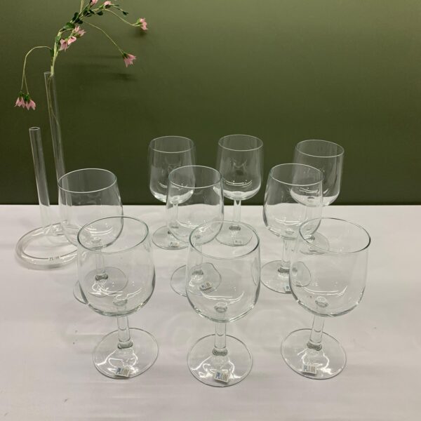 Plain Glas & Vas 10st Delar