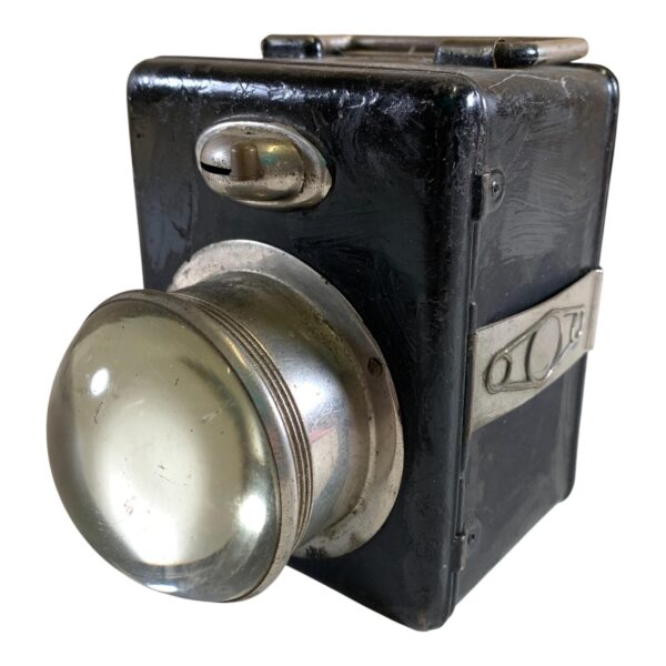 Äldre Ficklampa Signallampa Batterilampa Vintage