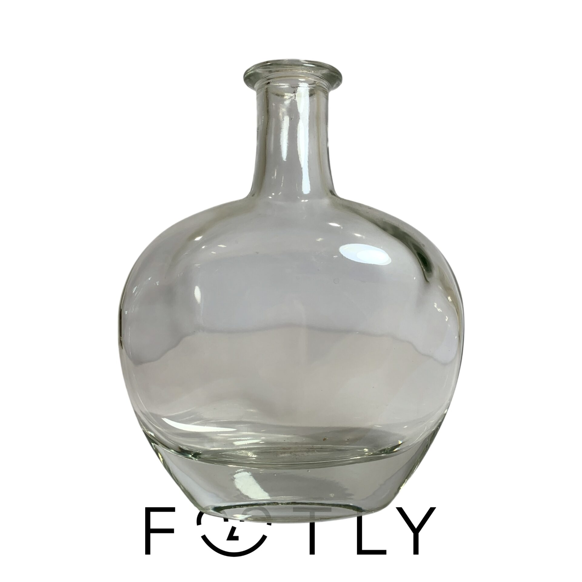 Vas Glas 21cm Vintage
