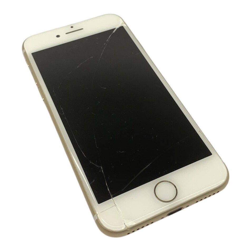 DEFEKT Apple iPhone 7 Smartphone Guld Sprucken Skärm
