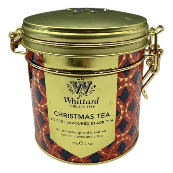 Plåtburk Whittard Christmas Tea Svart Te Burk Chelsea England