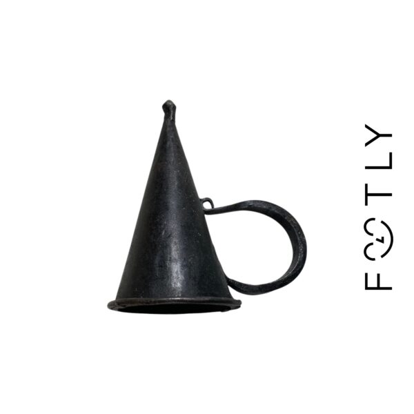 Ljussläckare 9cm Svart Metall Vintage Design