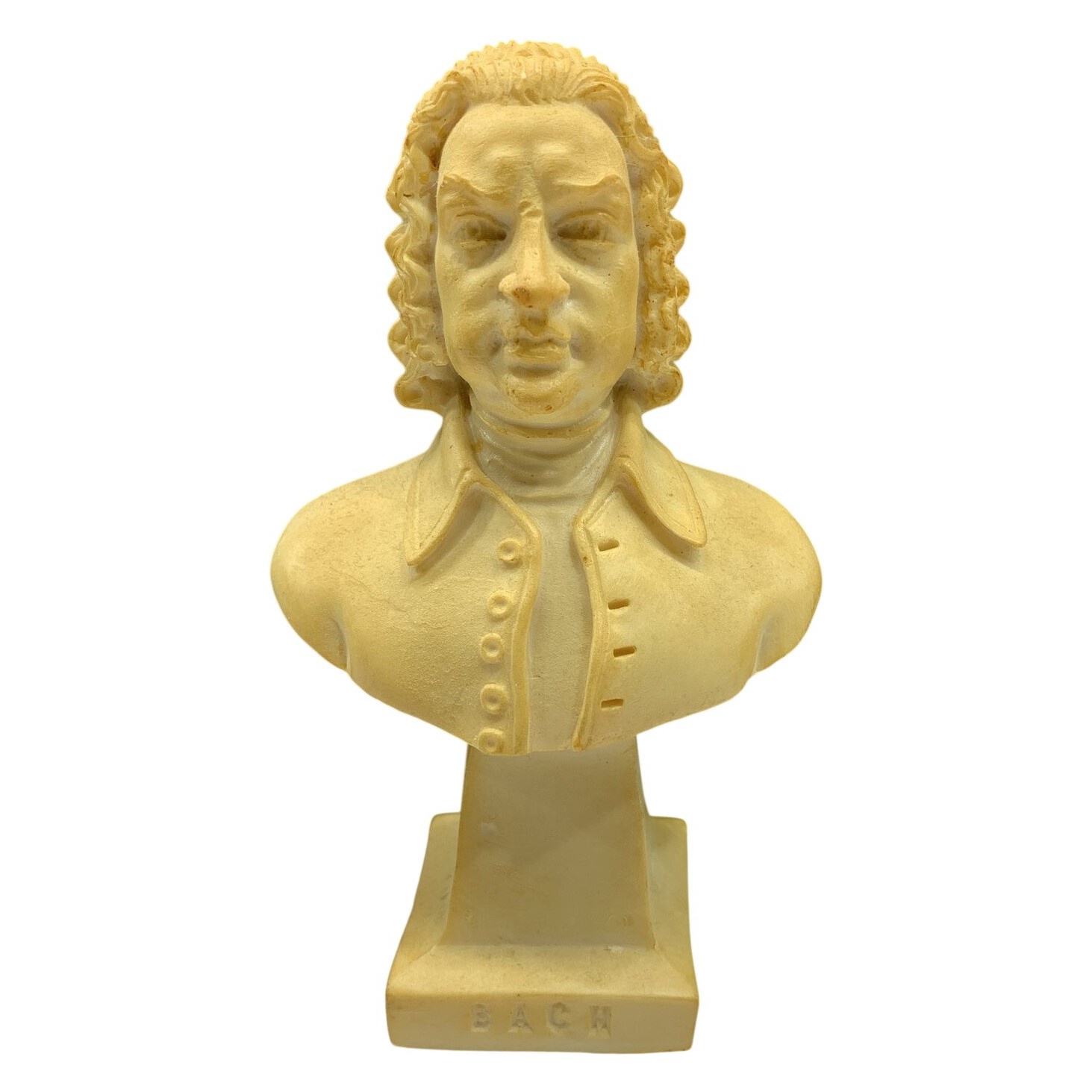Byst Bach Klassisk Musik Dekoration Figurin Retro Gammal Huvud