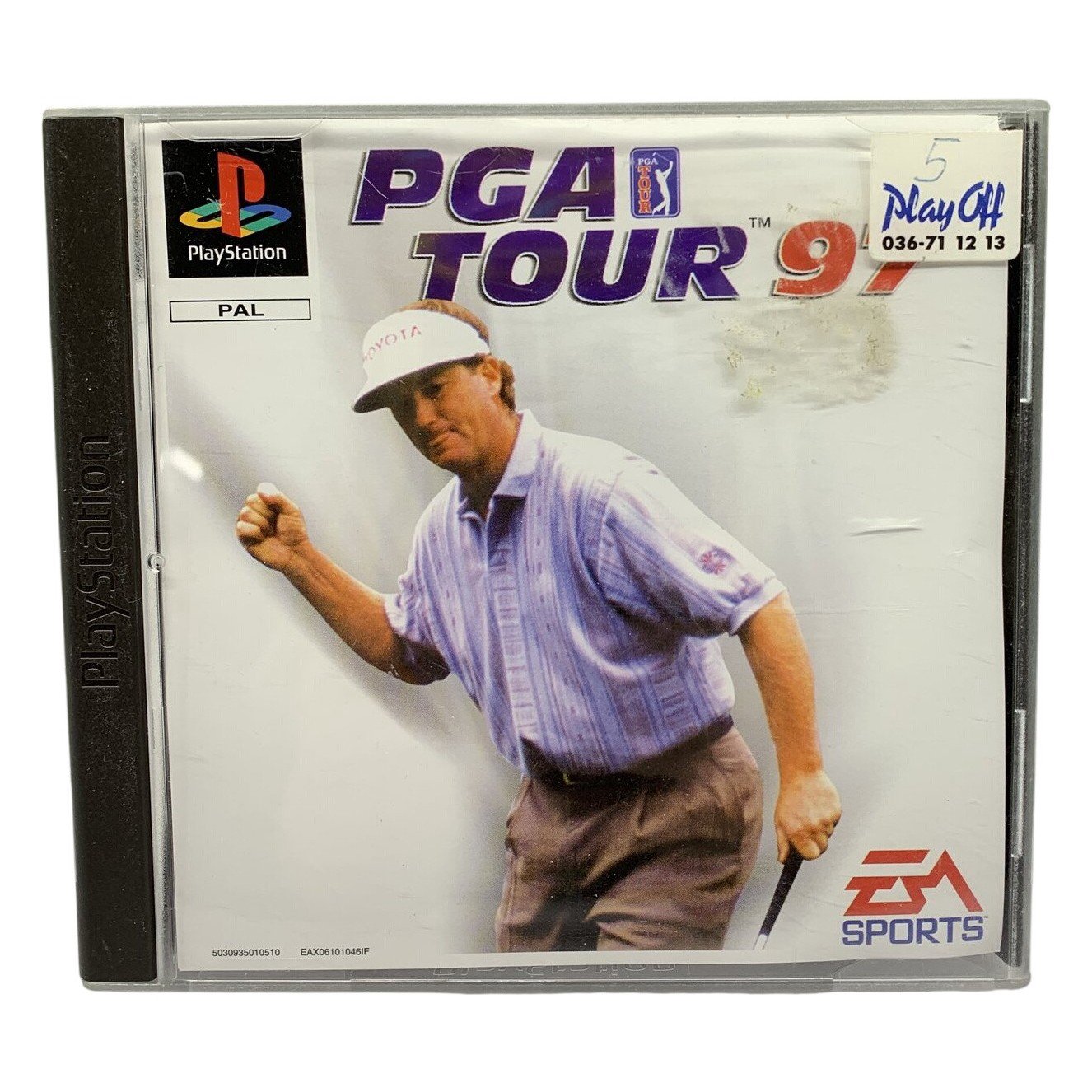 PS1 PGA Tour 97 PAL Svenskt Playstation 1 Play station One Spel TV-Spel Retro