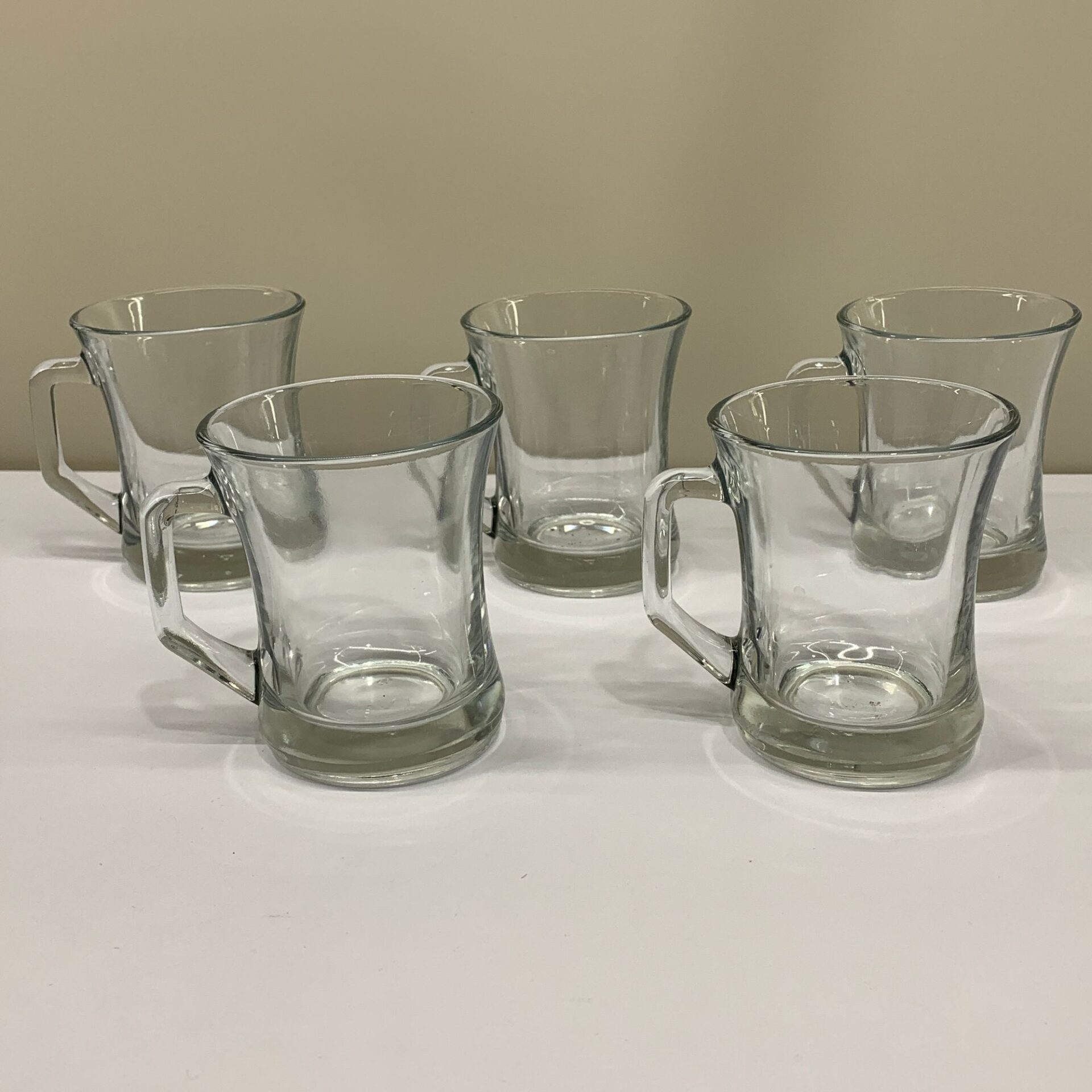 Glas Muggar 5st 9,5cm Koppar