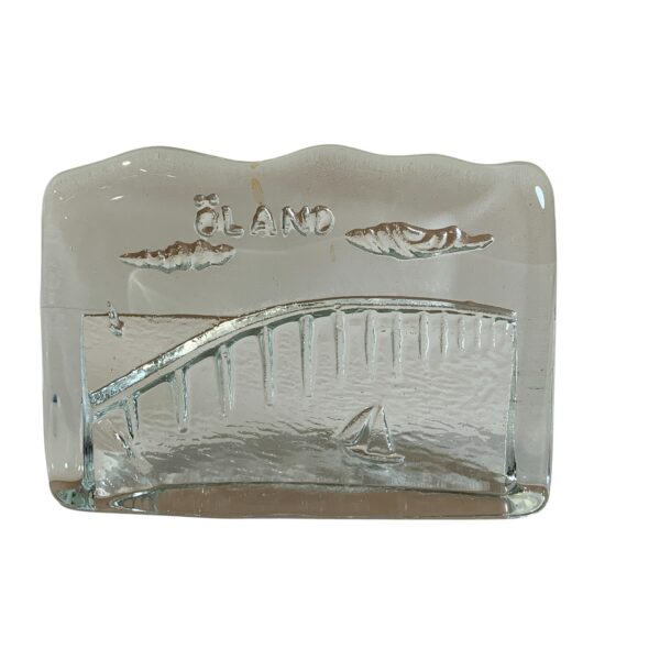 Glasblock Öland 13cm Glas Block Vintage
