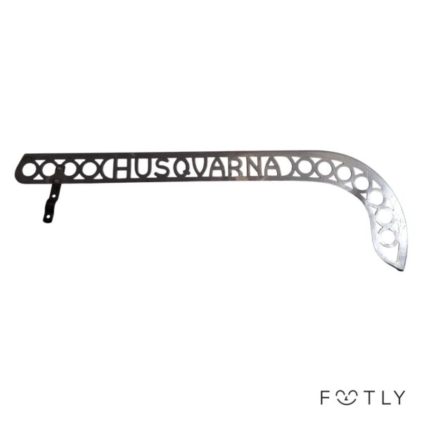 Husqvarna Kedjeskydd Cykel Vintage Metall Silver Kedjeskydd Reservdel Veteran