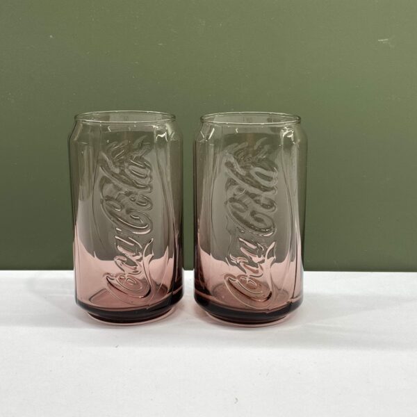 Coca-Cola Samlarglas Glas Coca Cola Lila