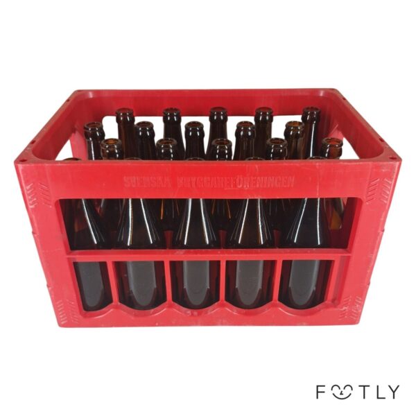 20 st Ölflaskor i Back Svenska Bryggareföreningen Back Brun Glas Flaska Bryggeri