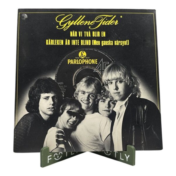 Gyllene Tider När Vi Två Blir En Parlophone 45 RPM Singel Vinylskiva 1980