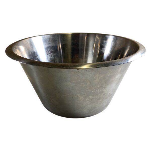 Rostfri Skål 4L Sweden Skål Rostfritt Stål Metall Retro Kök Retro 18-8 Bunke