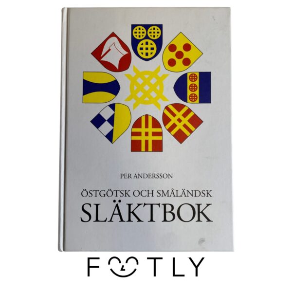 Östgötsk och Småländsk Släktbok Per Andersson Bok