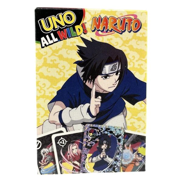 UNO All Wild Naruto Kortspel Samlar Anime Mattel Viz Media McDonalds