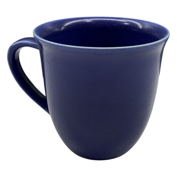 Höganäs Keramik Mugg M-L Hellgren Blå Stengods Sweden Design Kopp