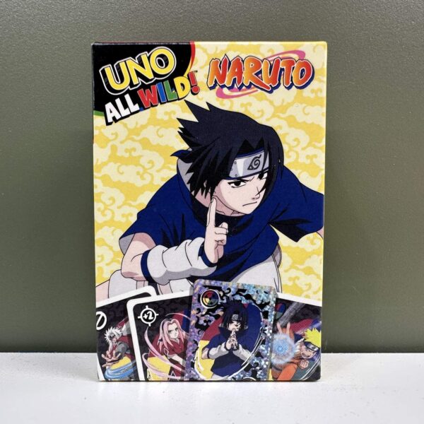 Mattel UNO All Wild Naruto Kortspel Anime Viz Media Samlar McDonalds
