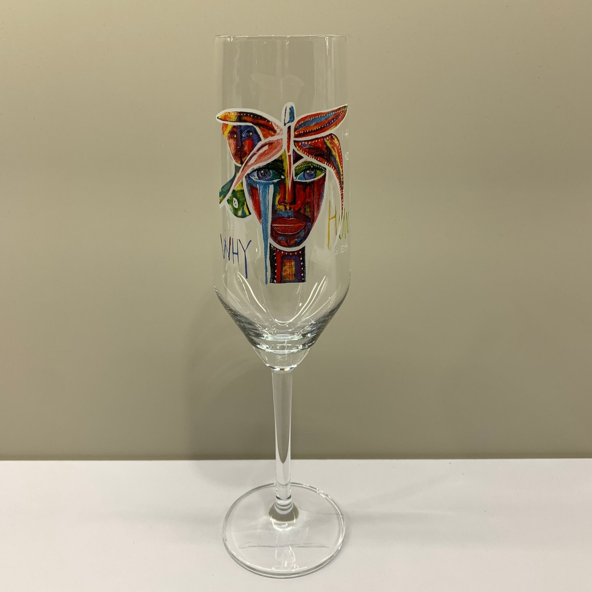 Carolina Gynning Butterfly Messenger IV Champagneglas Design Glas