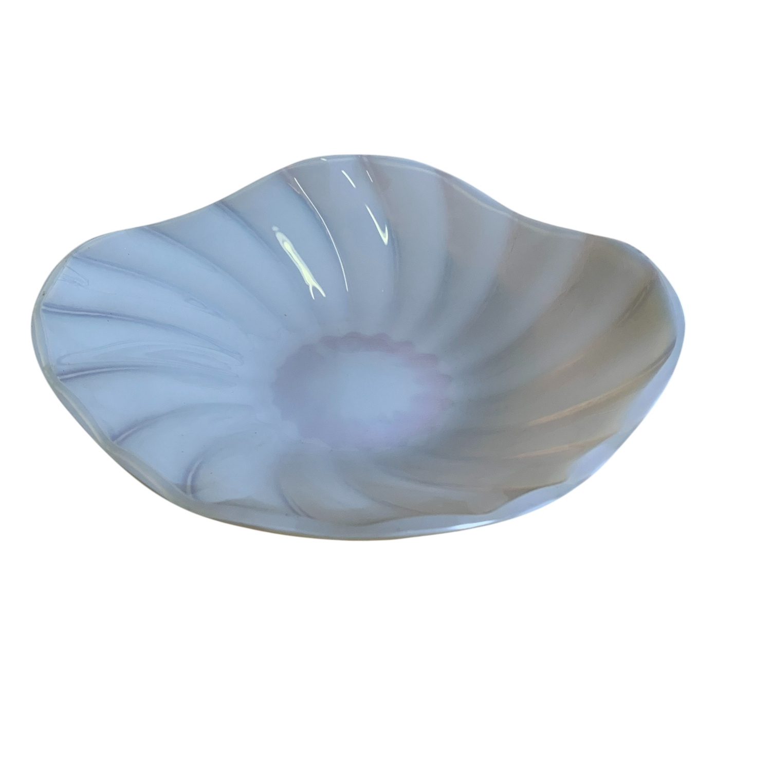 Pukeberg Uno Westerberg Spectra Glasfat 21cm Design Fat Vit