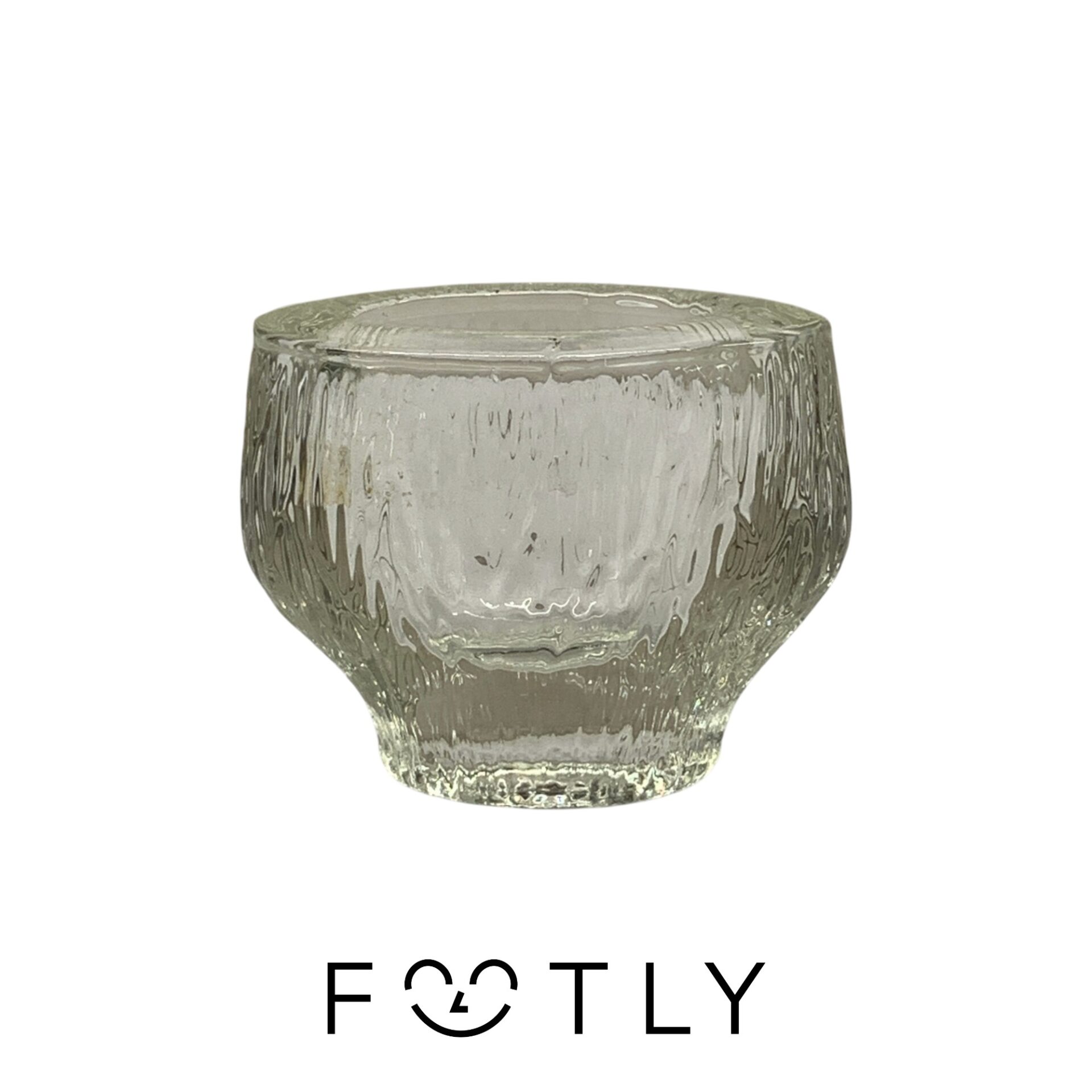 Liten Vas Glas 7cm Vintage