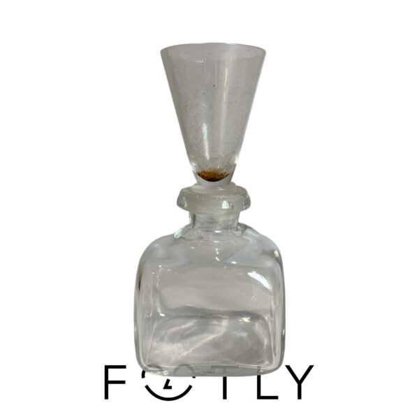 Karaff Glas Propp Snapsflask Vintage Snapsflaska