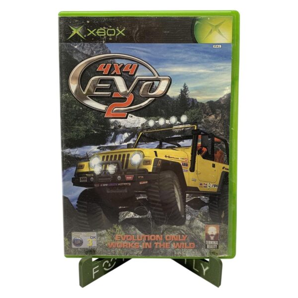 Xbox 4x4 Evo 2 Spel Racing Offroad PAL Terminal Reality Retro TV-Spel