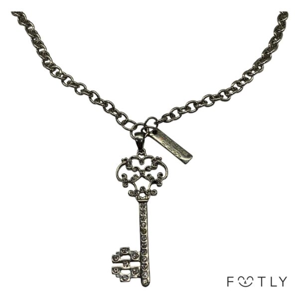 Fifty Shades Of Grey Halsband Nyckel Strass Silverfärgad Smycke Kedja Present