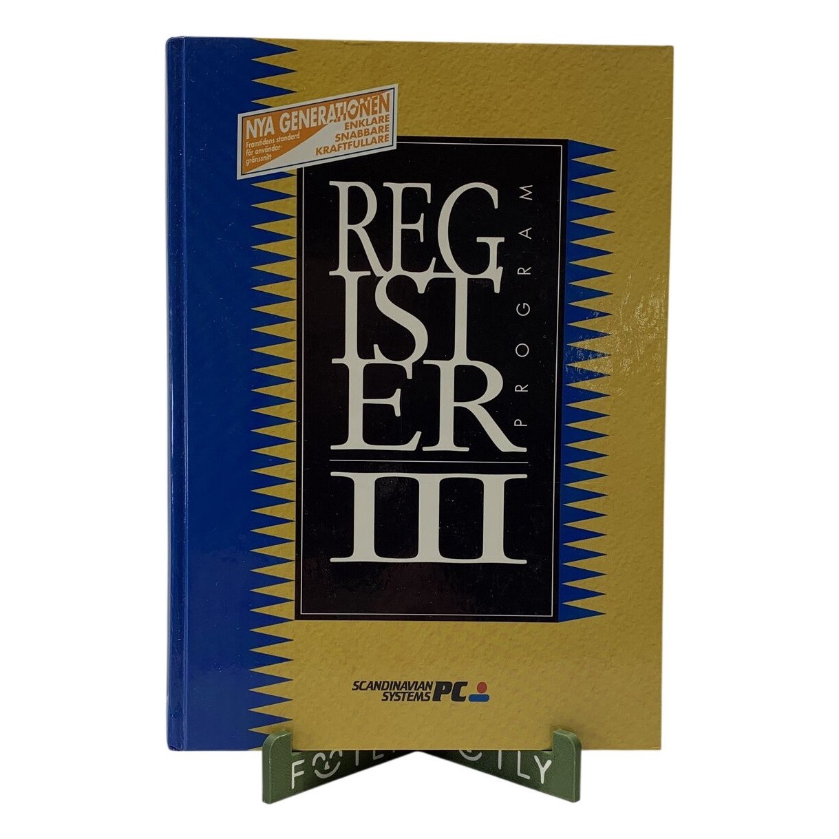 Scandinavian PC Systems Register III Program Bok 1992 Databas MS-DOS