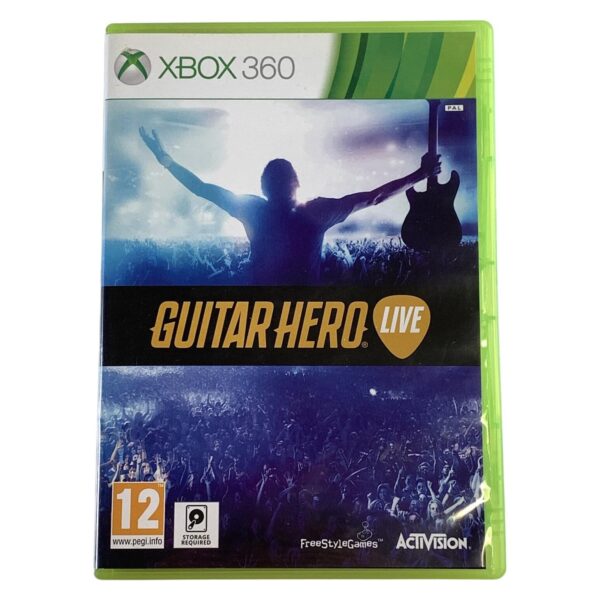 Guitar Hero Live Xbox 360 Spel 2 Skivor Musikspel TV-Spel