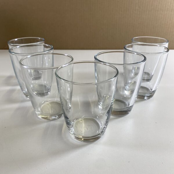 6 st Dricksglas Klarglas Vattenglas Enkel Design Glas