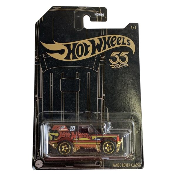 Hot Wheels Range Rover Classic HDH54 55 År Bilmodell Samlarbil Ny Inpackad