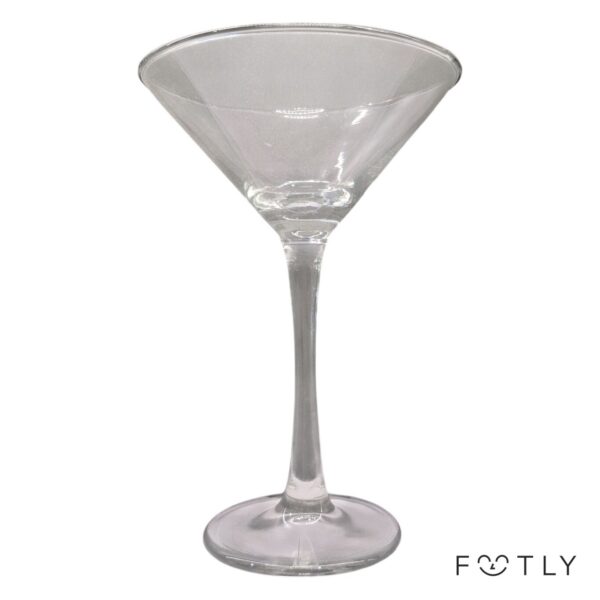 Stort Martiniglas Klarglas Cocktailglas Drinkglas Glasfot Vintage Bar Glas