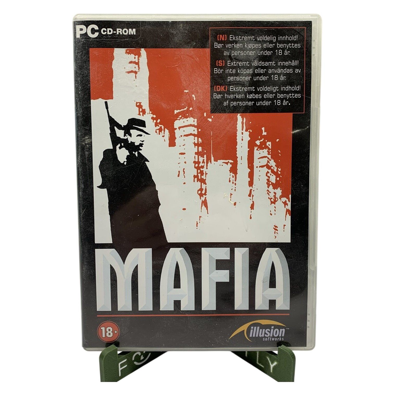 Mafia PC CD-ROM Spel Illusion Softworks Gangster Action Komplett Svensk Manual