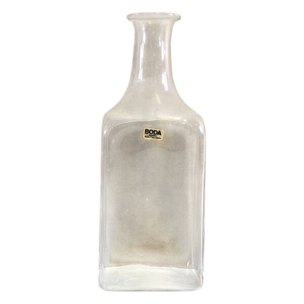 Boda Signe Persson-Melin Karaff Glas Klar Vintage Sverige