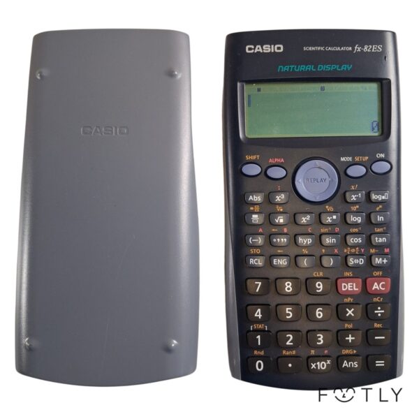 Casio fx-82ES Miniräknare Natural Display Vetenskaplig Kalkylator Mini Räknare
