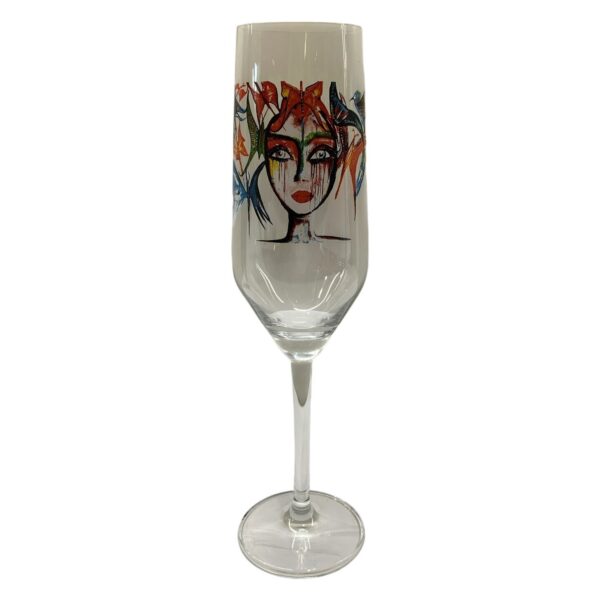 Carolina Gynning Slice of Life Champangeglas Design Glas