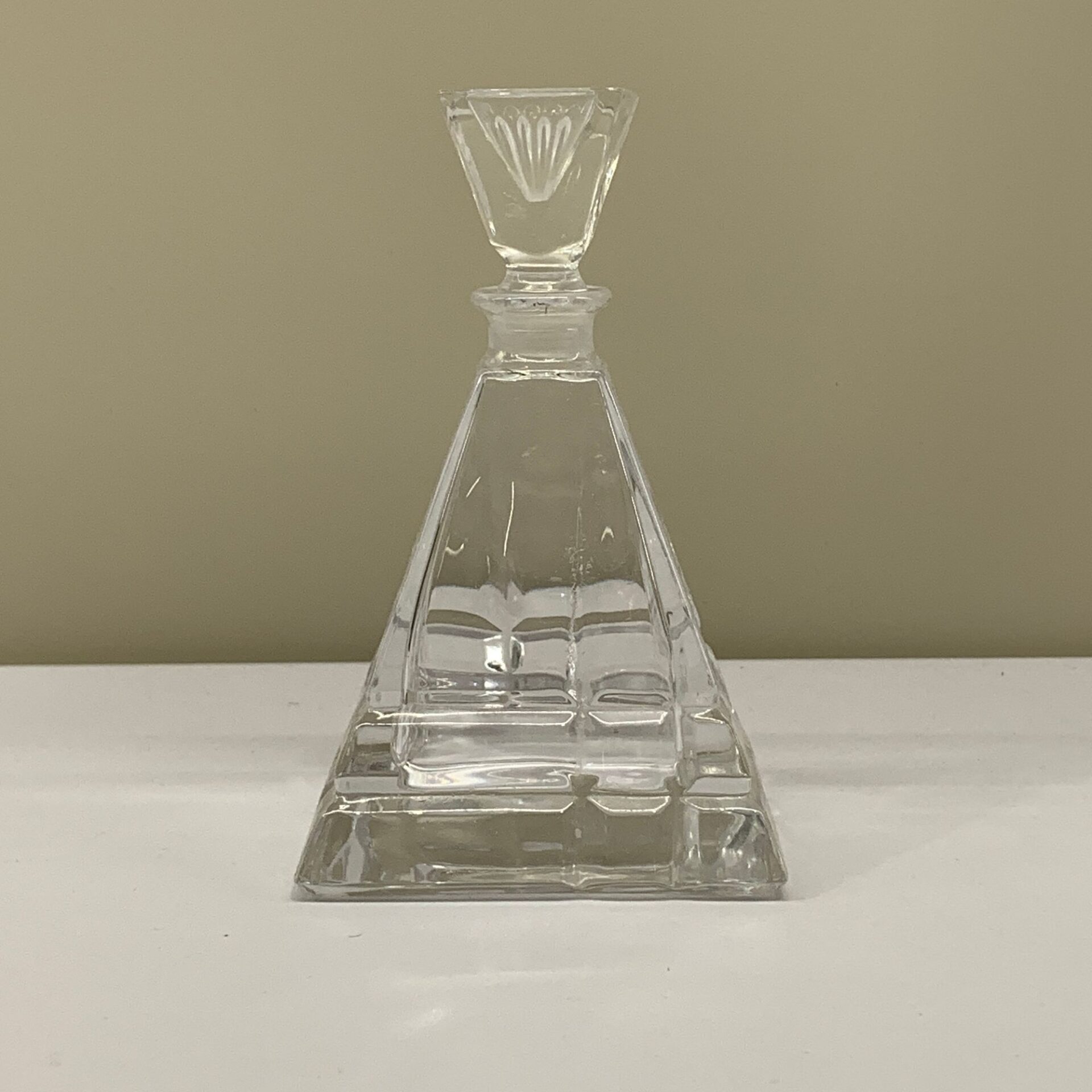 Liten Karaff 13cm Glas Flaska