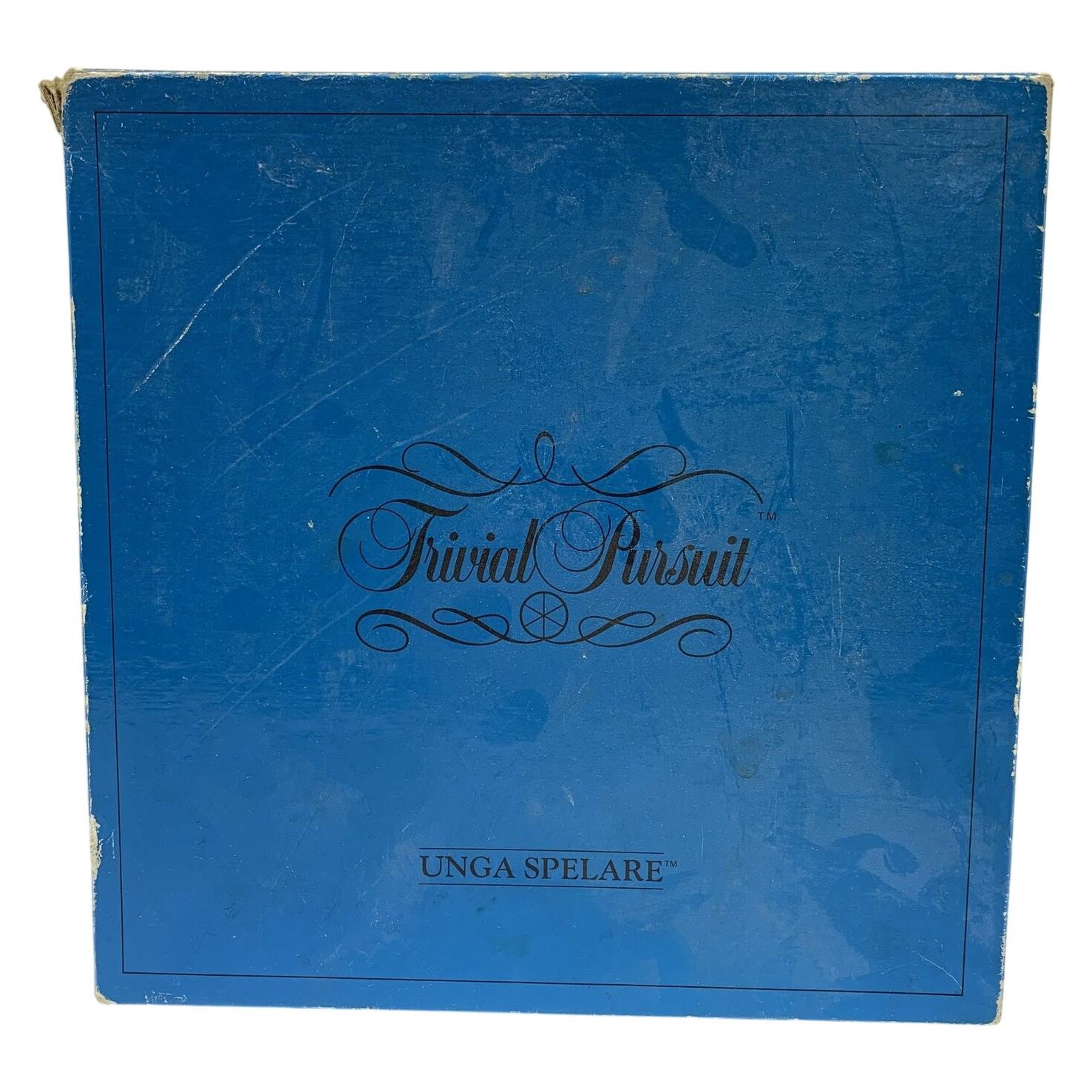 Trivial Pursuit Unga Spelare Sällskapsspel Frågesport Brädspel Blå
