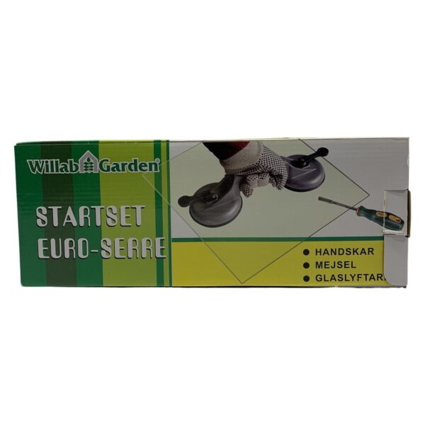 Glaslyftare Willab Garden Startset Euro-Serre Handskar Mejsel Verktyg