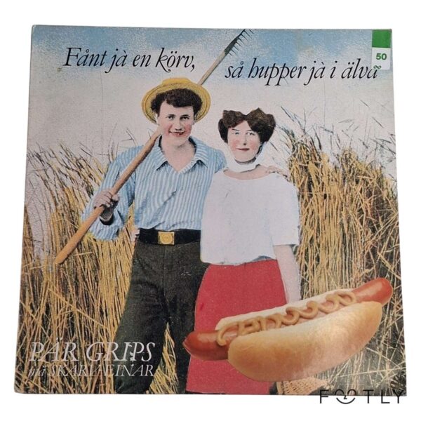 Pär Grips mä Skarv-Einar - Fånt ja en körv så hupper ja i älva Vinyl skiva 1981