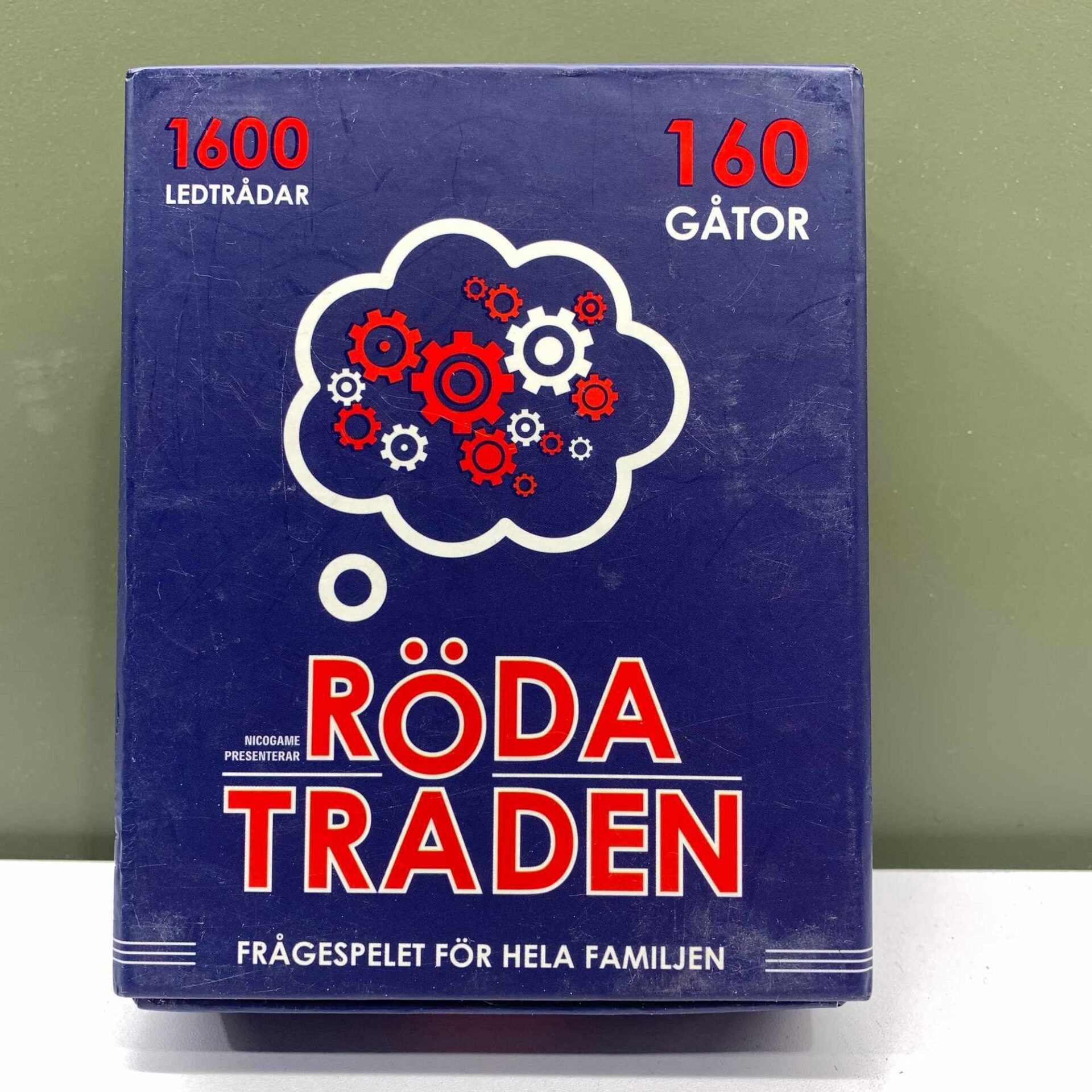 Röda Tråden frågespel för familjen Nicotext Spel