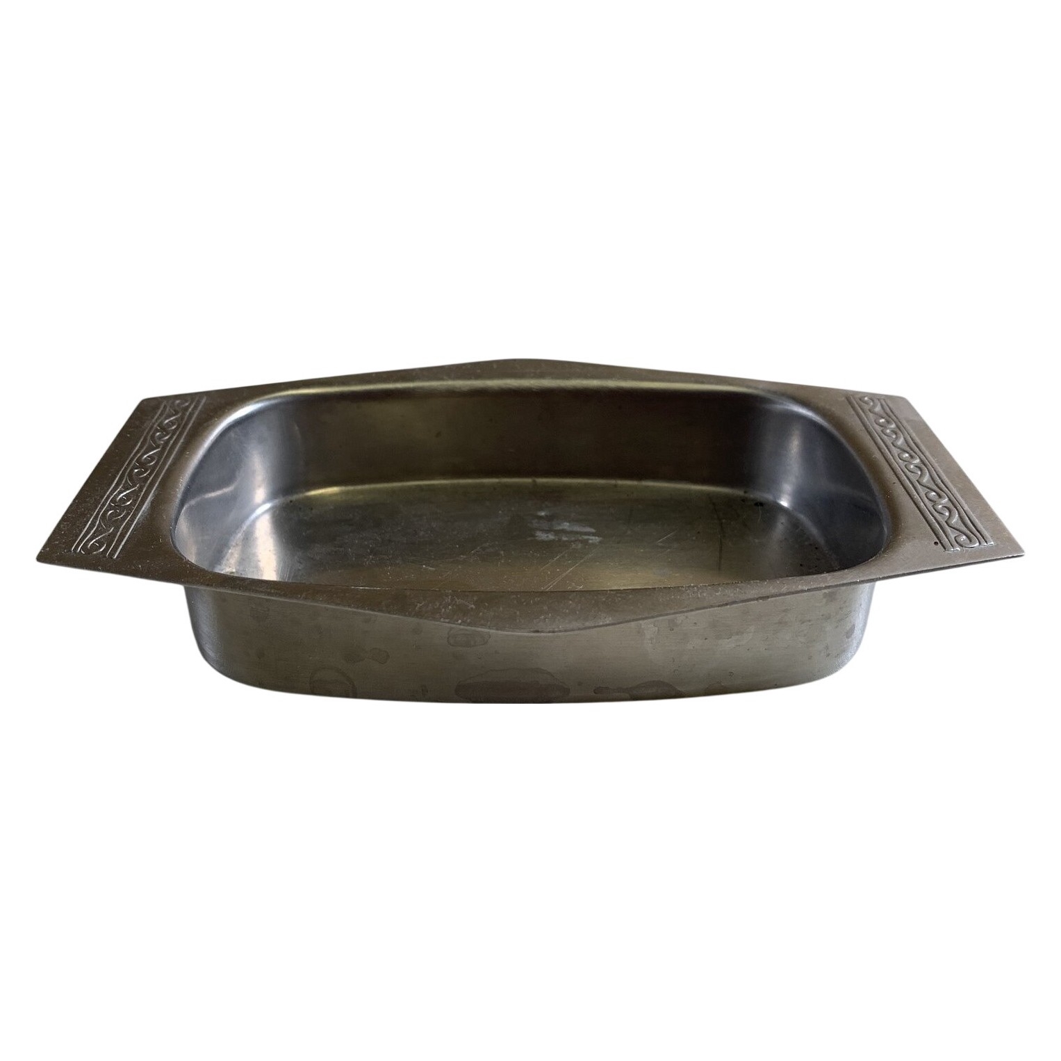 Nilsjohan Sessan Serveringsfat Rostfritt Stål Retro Sweden Design Nils Johan