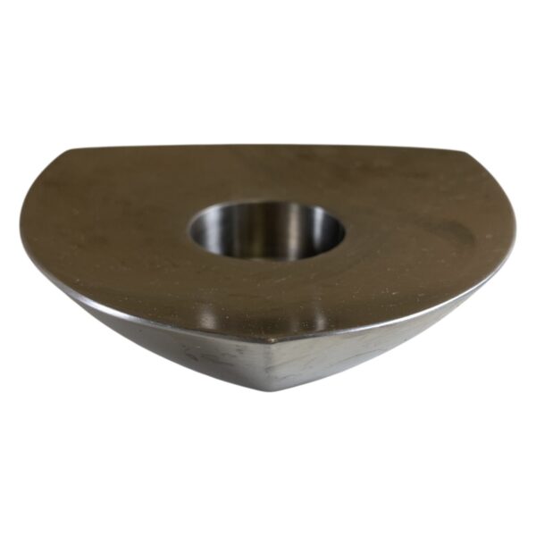 Zack Ljuslykta Rostfritt Stål Modern Design Silverfärgad
