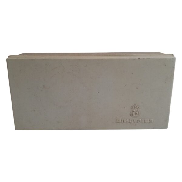 Husqvarna Ask Plast Beige Förvaring Låda Vintage Box Retro Huskvarna