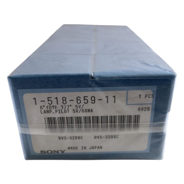 Sony BVS-3200C 10 st Pilotlampa 5V 60mA Reservdel Elektronik Made In Japan
