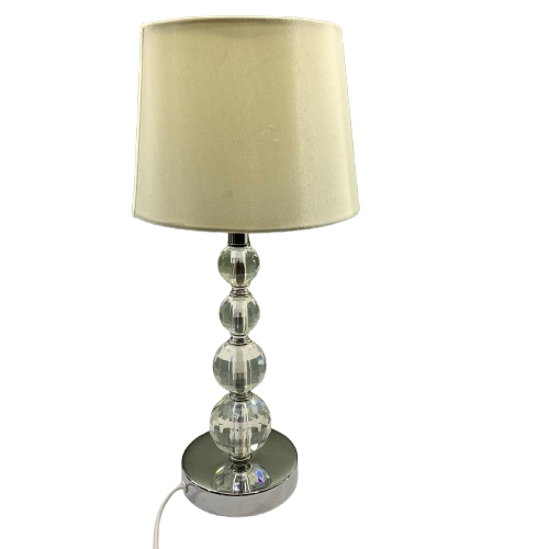 Rusta Bordslampa Plast Vit Lampa