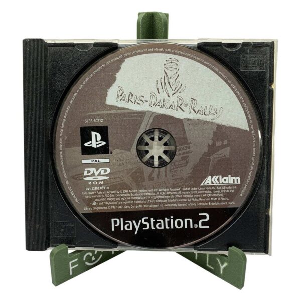 PS2 Paris-Dakar Rally PlayStation 2 Play Station Sony TV-Spel Akclaim PAL