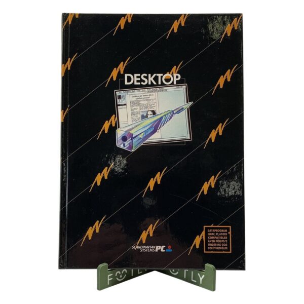 Scandinavian PC Systems Desktop Bok 1990 Layoutprogram Datorbok Retro