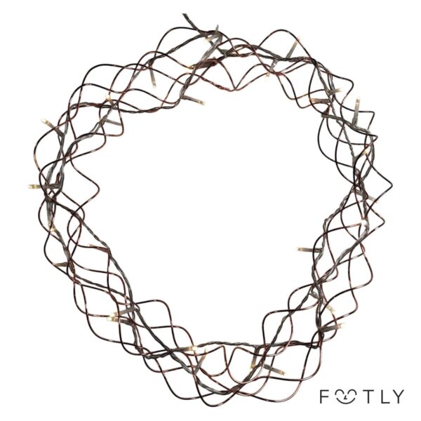Northlight 36-5648 LED Krans Koppartråd Ljusslinga 230V LED Wreath Ljus Slinga