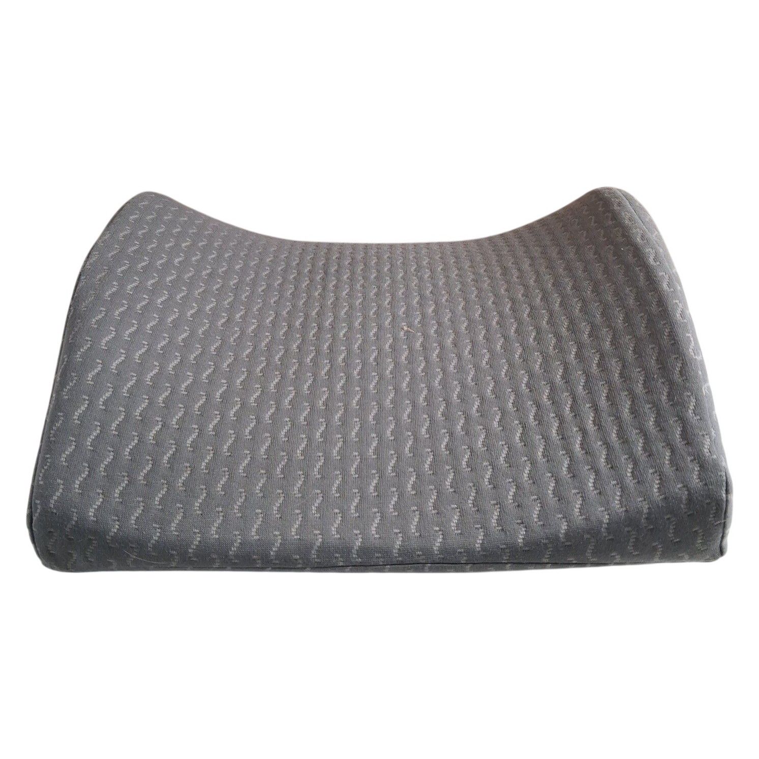 Wellpur Nackkudde Ergonomisk Grå Skum Ryggkudde Sovkudde Memory Foam