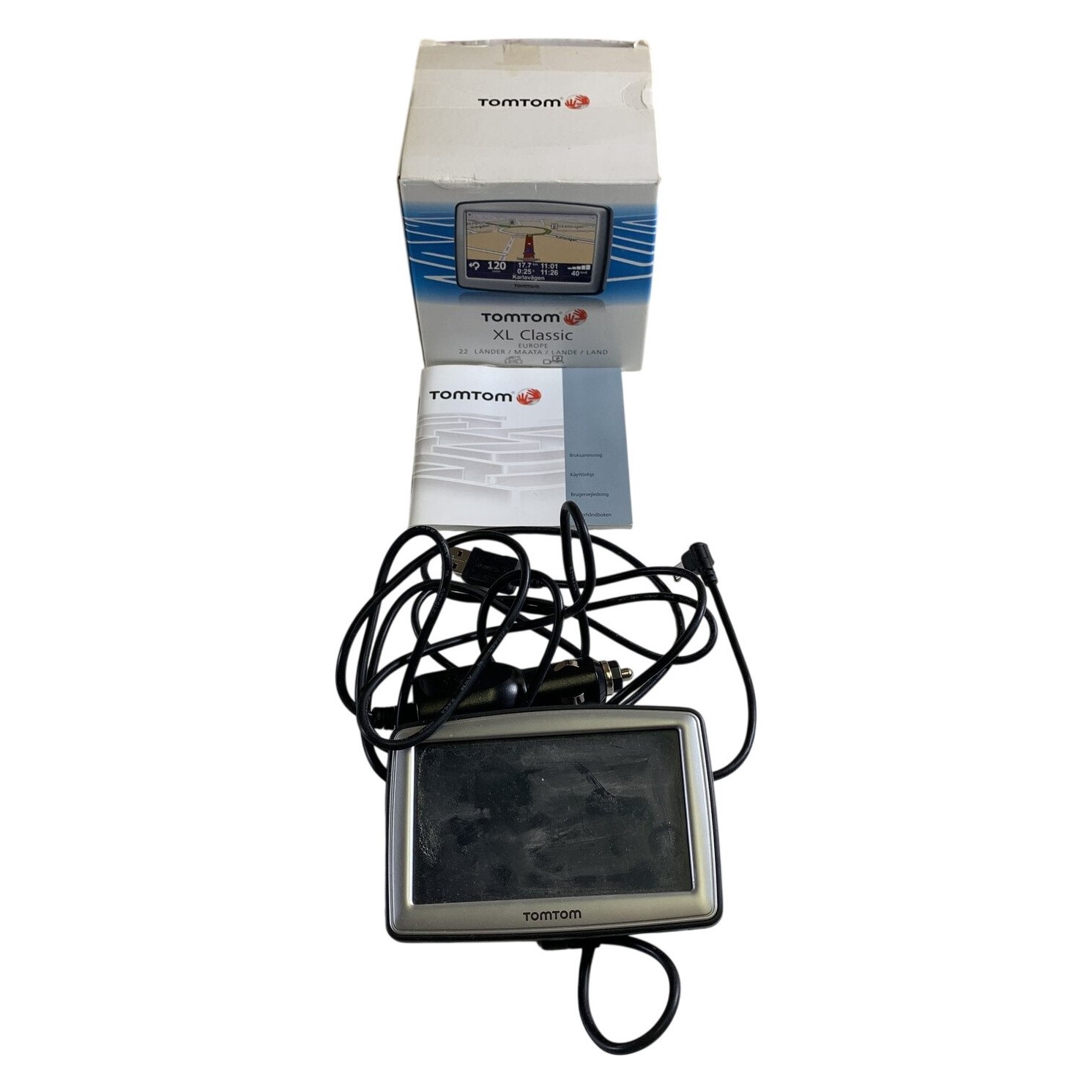 TomTom CL Canada 310 N14644 Classic GPS Navigator Bilnavigator m. Laddare Manual